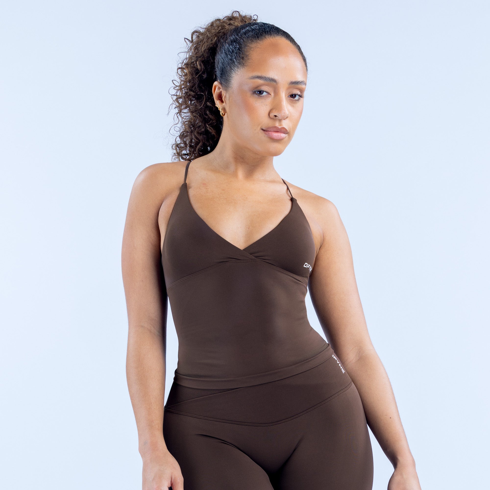 Vision Twist Front Longline Top